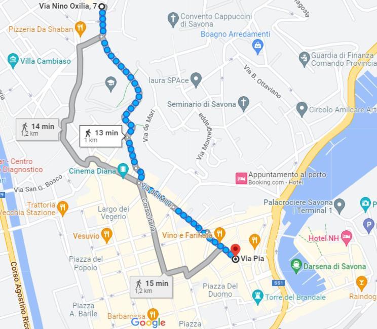 Appartamento Con Ac-Wi-Fi- Centro A 7 Min Savona Exteriör bild