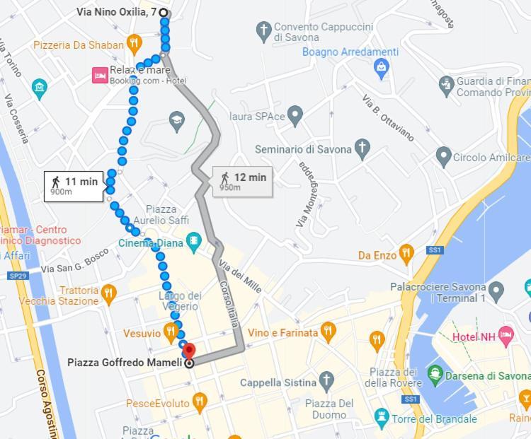 Appartamento Con Ac-Wi-Fi- Centro A 7 Min Savona Exteriör bild